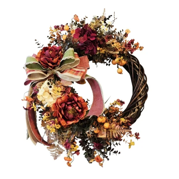 Deluxe Fall Floral wreath